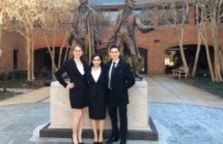 Team wins best brief at William B. Spong, Jr. Invitational Moot Court Tournament