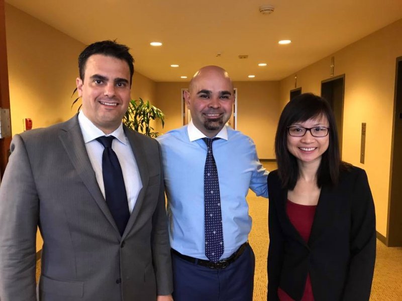 DVAI Baghdaserians with Fellows Bonadies and Nguyen