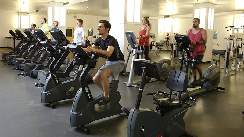 Fitness Center treadmills